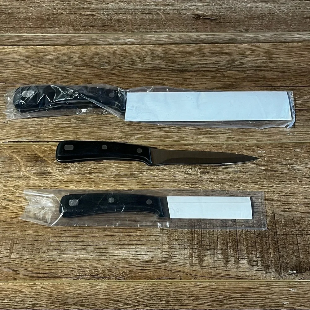Gold Coast Sharp Kitchen Knife 3 Piece Gift‎ Set 000JE5 in Box